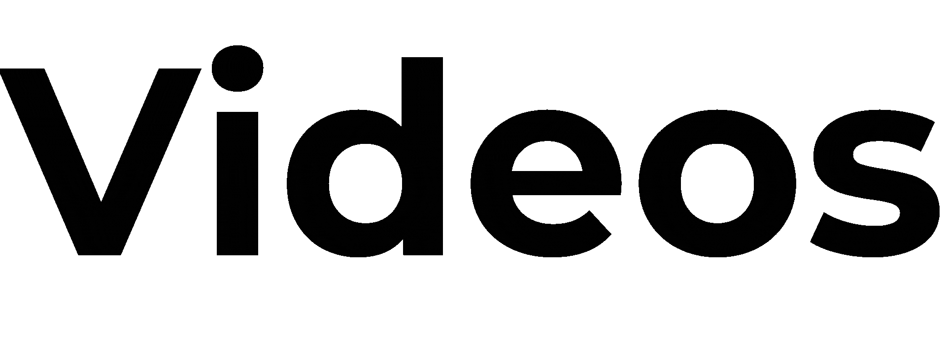 the text: Videos